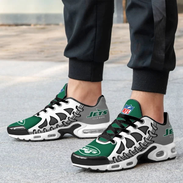 LIMITED EDITION - NEW CUSTOMIZED NFL25 NYJ NEW YORK JETS UNISEX AIR MAX PLUS SNEAKERS