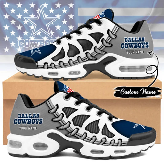 LIMITED EDITION - NEW CUSTOMIZED NFL21 DCB DALLAS COWBOYS UNISEX AIR MAX PLUS SNEAKERS