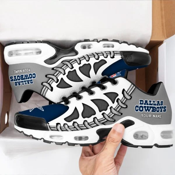 LIMITED EDITION - NEW CUSTOMIZED NFL21 DCB DALLAS COWBOYS UNISEX AIR MAX PLUS SNEAKERS