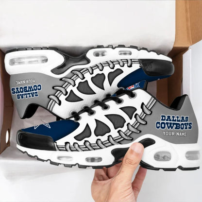 LIMITED EDITION - NEW CUSTOMIZED NFL21 DCB DALLAS COWBOYS UNISEX AIR MAX PLUS SNEAKERS