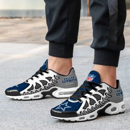 LIMITED EDITION - NEW CUSTOMIZED NFL21 DCB DALLAS COWBOYS UNISEX AIR MAX PLUS SNEAKERS