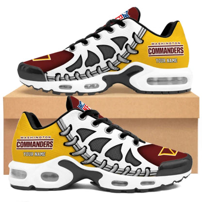 LIMITED EDITION - NEW CUSTOMIZED NFL12 WTC WASHINGTON COMMANDERS UNISEX AIR MAX PLUS SNEAKERS