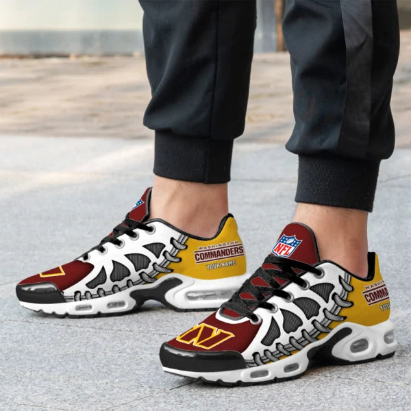 LIMITED EDITION - NEW CUSTOMIZED NFL12 WTC WASHINGTON COMMANDERS UNISEX AIR MAX PLUS SNEAKERS