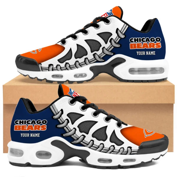 LIMITED EDITION - NEW CUSTOMIZED NFL26 CCB CHICAGO BEARS UNISEX AIR MAX PLUS SNEAKERS