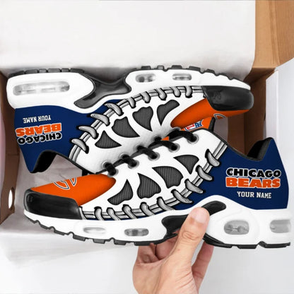 LIMITED EDITION - NEW CUSTOMIZED NFL26 CCB CHICAGO BEARS UNISEX AIR MAX PLUS SNEAKERS