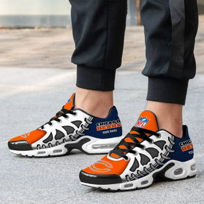 LIMITED EDITION - NEW CUSTOMIZED NFL26 CCB CHICAGO BEARS UNISEX AIR MAX PLUS SNEAKERS