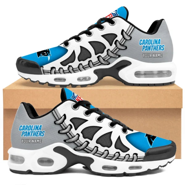 LIMITED EDITION - NEW CUSTOMIZED NFL23 CLP CAROLINA PANTHERS UNISEX AIR MAX PLUS SNEAKERS
