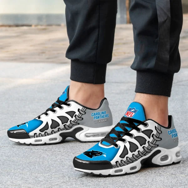 LIMITED EDITION - NEW CUSTOMIZED NFL23 CLP CAROLINA PANTHERS UNISEX AIR MAX PLUS SNEAKERS