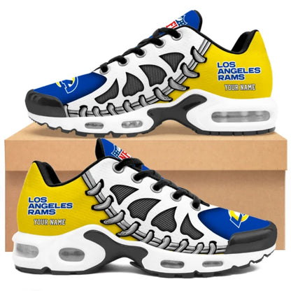 LIMITED EDITION - NEW CUSTOMIZED NFL22 LAR LOS ANGELES RAMS UNISEX AIR MAX PLUS SNEAKERS