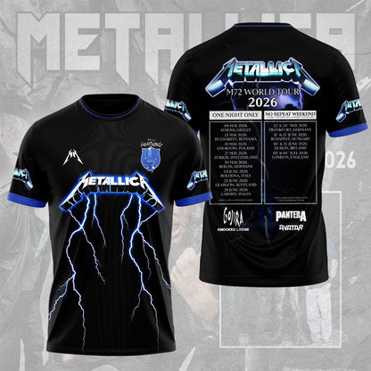 NEW PREMIUM METALLICA UNISEX T-SHIRT, POLO, HOODIE & JACKETS 2026