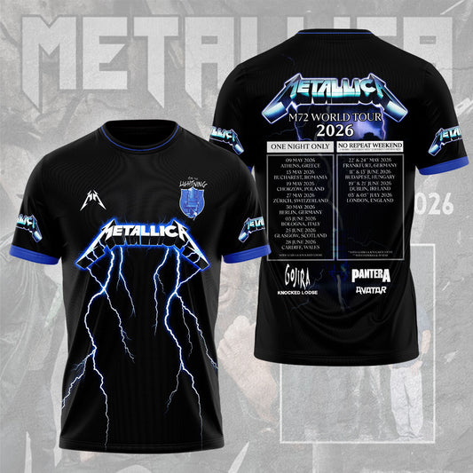 NEW PREMIUM METALLICA UNISEX T-SHIRT, POLO, HOODIE & JACKETS 2026