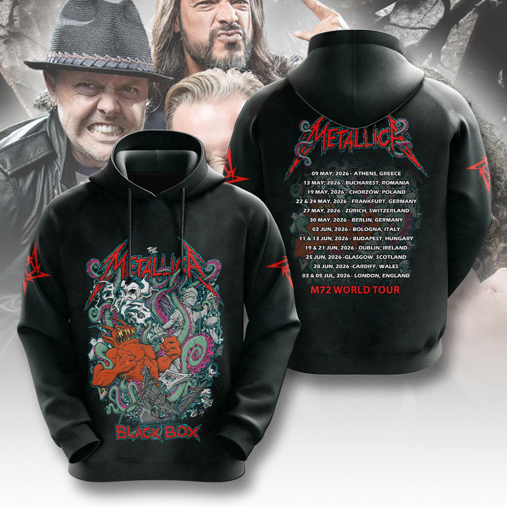 NEW PREMIUM METALLICA UNISEX T-SHIRT, POLO, HOODIE & JACKETS 2026