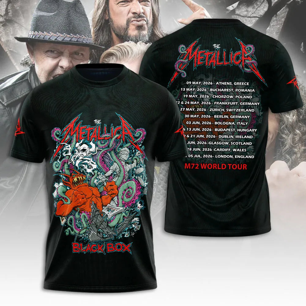NEW PREMIUM METALLICA UNISEX T-SHIRT, POLO, HOODIE & JACKETS 2026