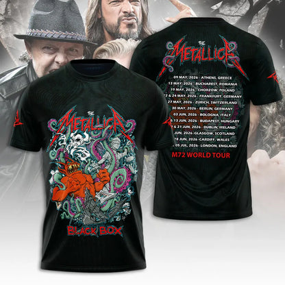 NEW PREMIUM METALLICA UNISEX T-SHIRT, POLO, HOODIE & JACKETS 2026