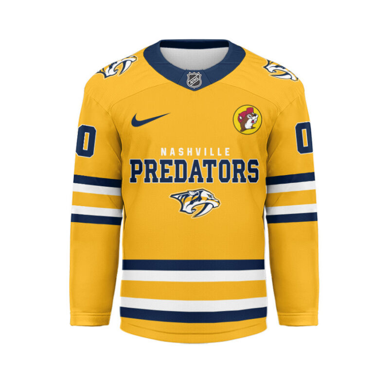 LIMITED EDITION - NEW CUSTOMIZED NHL31 NV PREDATORS UNISEX HOCKEY JERSEY