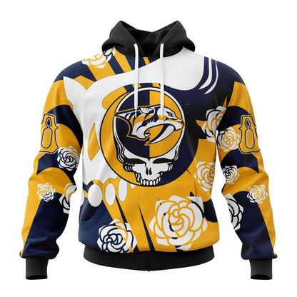 LIMITED EDITION - NEW CUSTOMIZED NHL31 NV PREDATORS T-SHIRT, SWEATSHIRT, HOODIE & ZIP HOODIE