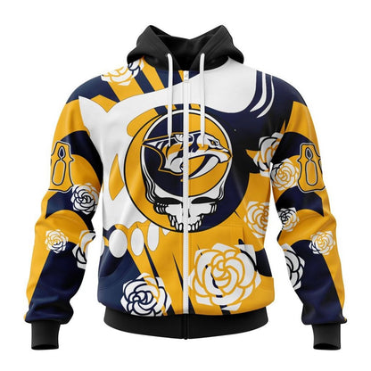 LIMITED EDITION - NEW CUSTOMIZED NHL31 NV PREDATORS T-SHIRT, SWEATSHIRT, HOODIE & ZIP HOODIE