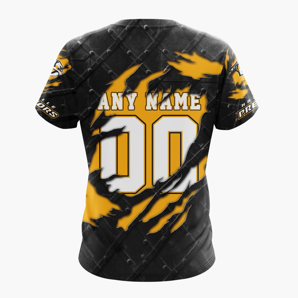 LIMITED EDITION - NEW CUSTOMIZED NHL31 NVP NASHVILLE PREDATORS UNISEX T-SHIRT, POLO, HOODIE & JACKETS