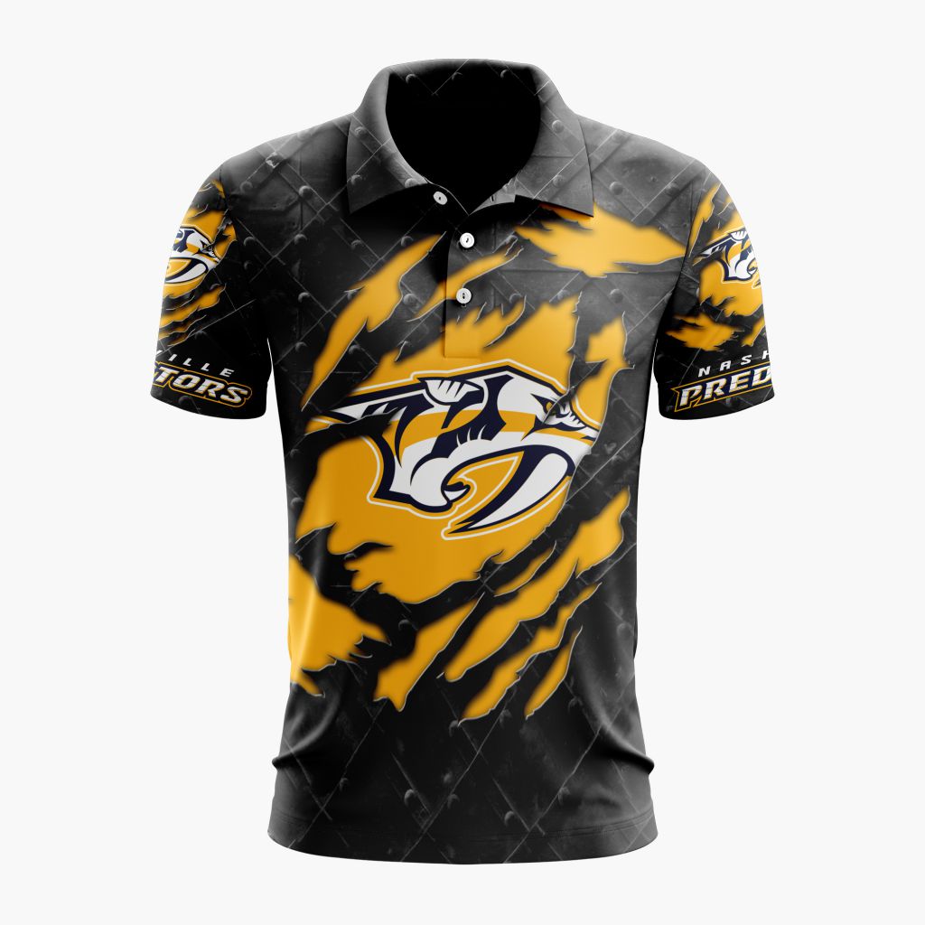 LIMITED EDITION - NEW CUSTOMIZED NHL31 NVP NASHVILLE PREDATORS UNISEX T-SHIRT, POLO, HOODIE & JACKETS