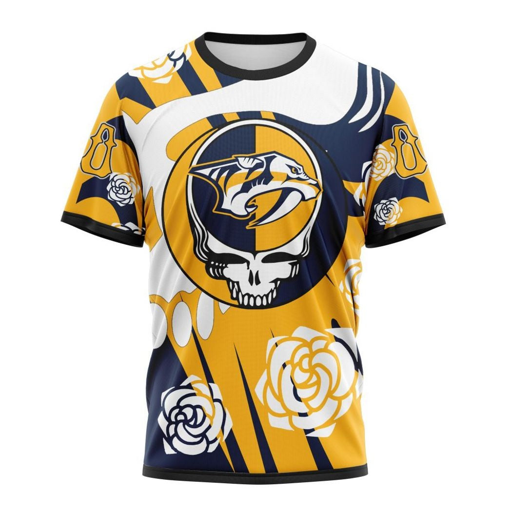 LIMITED EDITION - NEW CUSTOMIZED NHL31 NV PREDATORS T-SHIRT, SWEATSHIRT, HOODIE & ZIP HOODIE