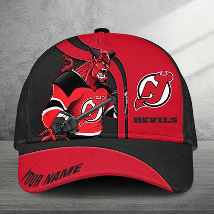 LIMITED EDITION - NEW CUSTOMIZED NHL06 NJD NEW JERSEY DEVILS CLASSIC CAP