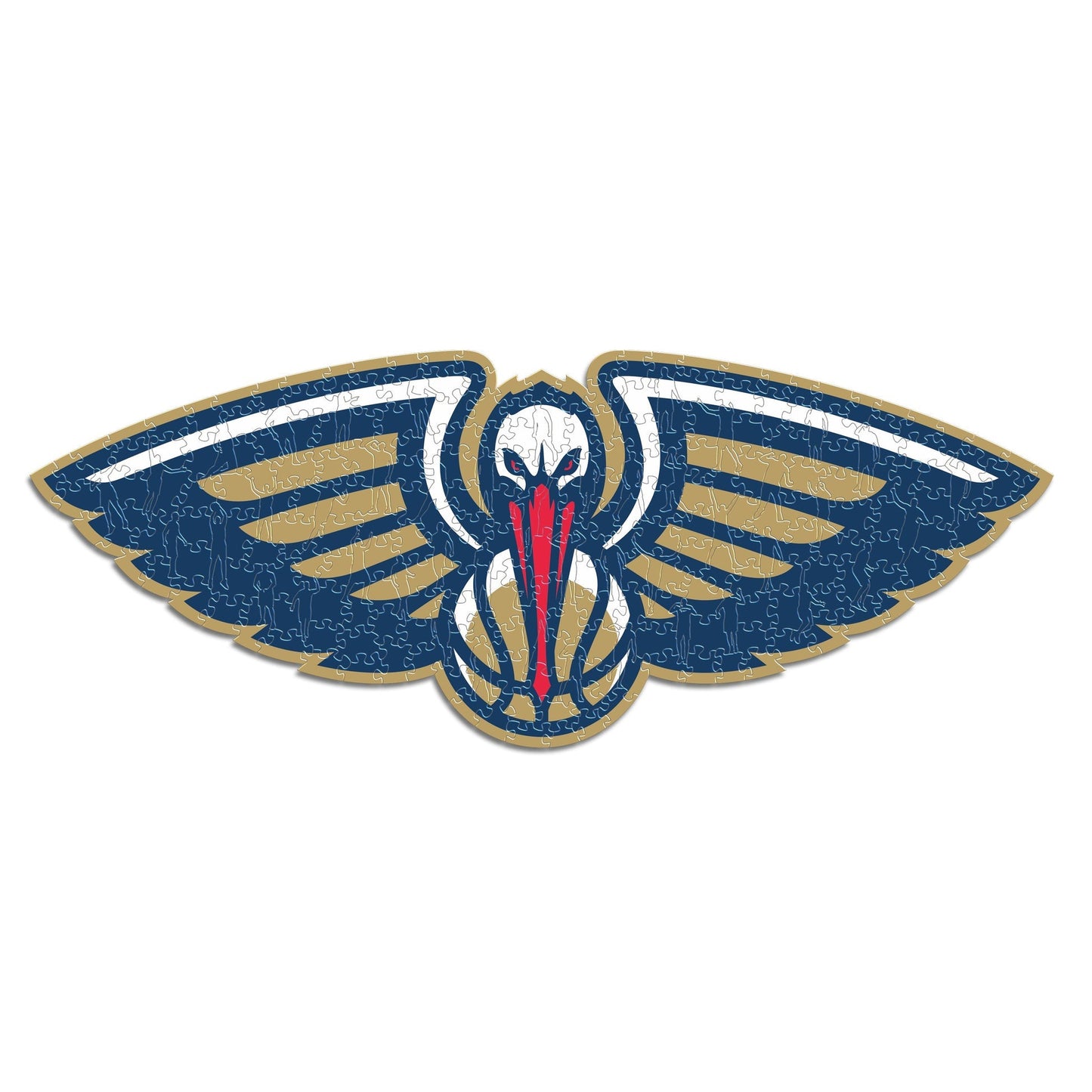 LIMITED EDITION - NEW CUSTOMIZED NBA30 NO NEW ORLEANS PELICANS WOODEN PUZZLE
