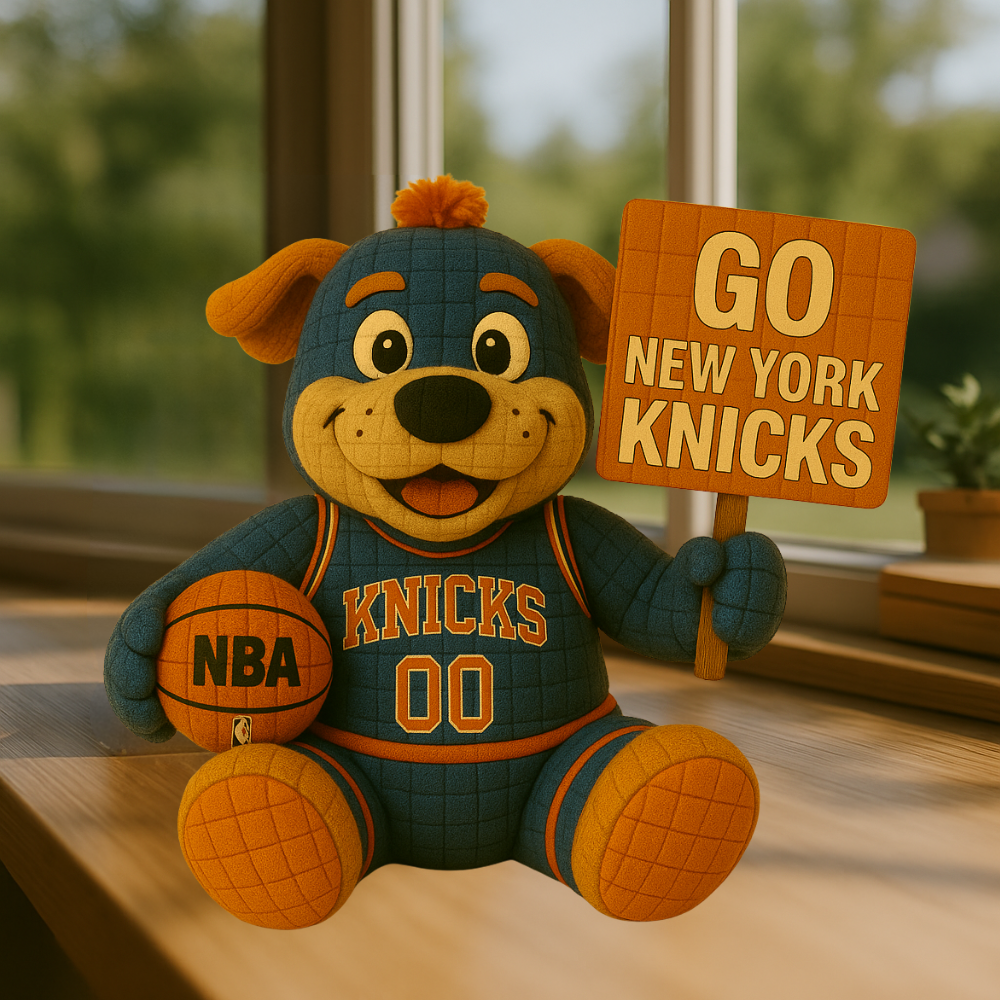 Limited Edition - NBA 04 NYK New York Knicks Handmade Crochet