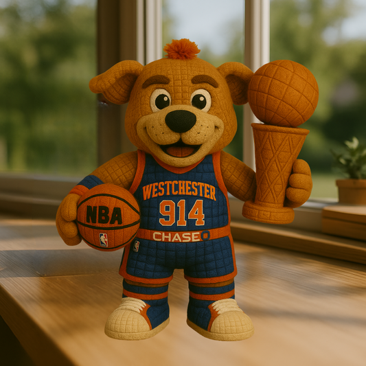 Limited Edition - NBA 04 NYK New York Knicks Handmade Crochet