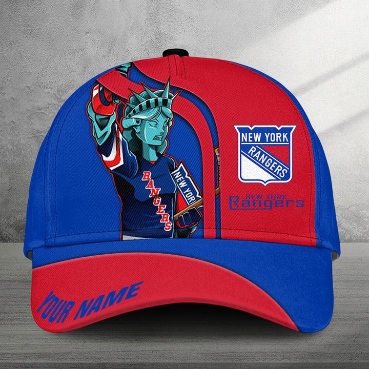 LIMITED EDITION - NEW CUSTOMIZED NHL24 NYR NEW YORK RANGERS CLASSIC CAP