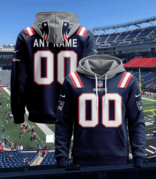 LIMITED EDITION - NEW CUSTOMIZED NFL27 NEP NEW ENGLAND PATRIOTS T-SHIRT, POLO, HOODIE & JACKETS