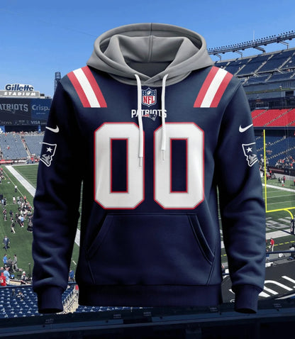 LIMITED EDITION - NEW CUSTOMIZED NFL27 NEP NEW ENGLAND PATRIOTS T-SHIRT, POLO, HOODIE & JACKETS