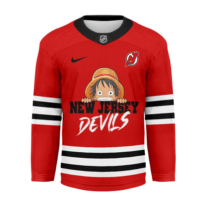 LIMITED EDITION - NEW CUSTOMIZED NHL06 NJ DEVILS UNISEX HOCKEY JERSEY