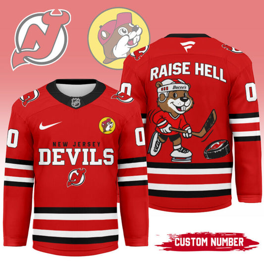 LIMITED EDITION - NEW CUSTOMIZED NHL06 NJ DEVILS UNISEX HOCKEY JERSEY