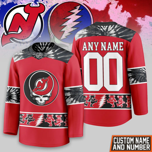 LIMITED EDITION - NEW CUSTOMIZED NHL06 NJ DEVILS UNISEX HOCKEY JERSEY