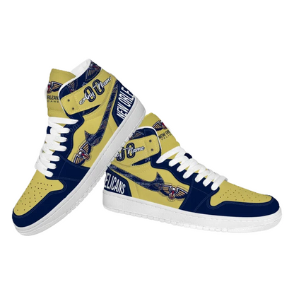 LIMITED EDITION - NEW CUSTOMIZED NBA30 NO PELICANS AIR JORDAN SNEAKERS