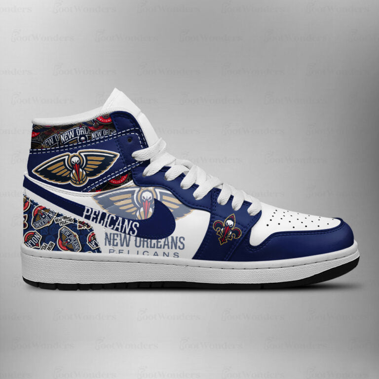 LIMITED EDITION - NEW CUSTOMIZED NBA30 NO PELICANS AIR JORDAN SNEAKERS