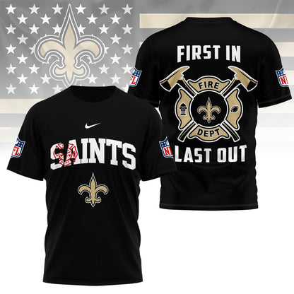 LIMITED EDITION - NEW CUSTOMIZED NFL24 NOS NEW ORLEANS SAINTS T-SHIRT | MULTIPLE COLORS AVAILABLE