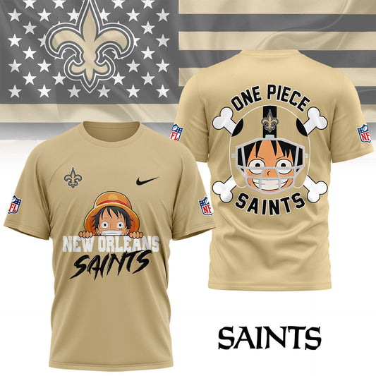 LIMITED EDITION - NEW CUSTOMIZED NFL24 NOS NEW ORLEANS SAINTS ONE PIECE FAN 3D SHIRT