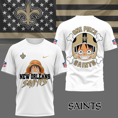 LIMITED EDITION - NEW CUSTOMIZED NFL24 NOS NEW ORLEANS SAINTS ONE PIECE FAN 3D SHIRT