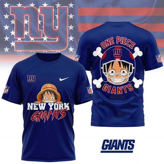 LIMITED EDITION - NEW CUSTOMIZED NFL32 NYG NEW YORK GIANTS TITANS ONE PIECE FAN 3D SHIRT