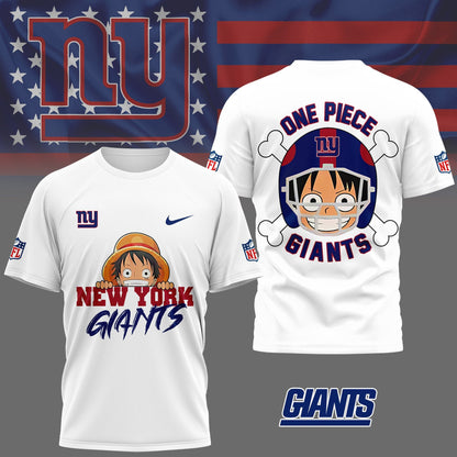 LIMITED EDITION - NEW CUSTOMIZED NFL32 NYG NEW YORK GIANTS TITANS ONE PIECE FAN 3D SHIRT
