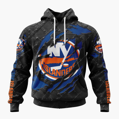 LIMITED EDITION - NEW CUSTOMIZED NHL25 NYI NEW YORK ISLANDERS UNISEX T-SHIRT, POLO, HOODIE & JACKETS