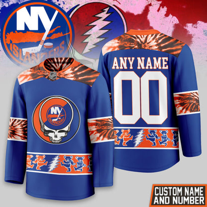 LIMITED EDITION - NEW CUSTOMIZED NHL25 NY ISLANDERS UNISEX HOCKEY JERSEY