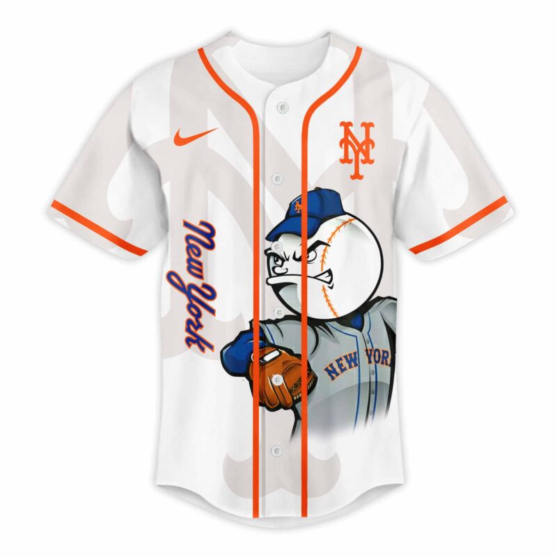 LIMITED EDITION - NEW CUSTOMIZED MLB17 NY METS BASEBALL JERSEY