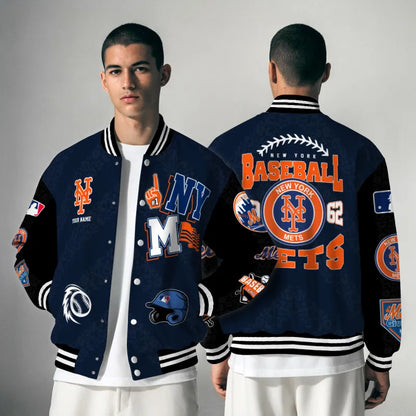 LIMITED EDITION - NEW CUSTOMIZED MLB17 NYM NEW YORK METS UNISEX T-SHIRT, POLO, HOODIE & JACKETS