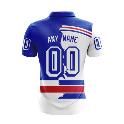 LIMITED EDITION - NEW CUSTOMIZED NHL24 NYR NEW YORK RANGERS UNISEX T-SHIRT, POLO, HOODIE & JACKETS