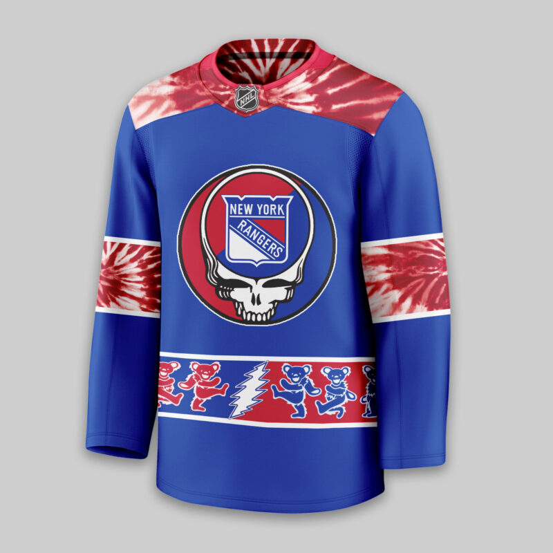 LIMITED EDITION - NEW CUSTOMIZED NHL24 NY RANGERS UNISEX HOCKEY JERSEY