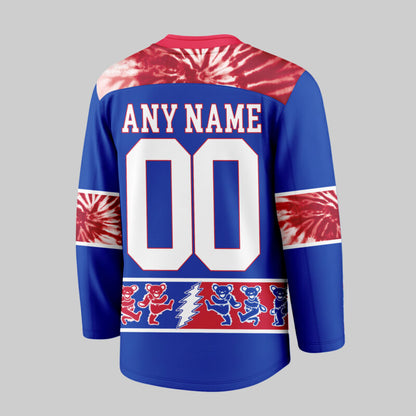 LIMITED EDITION - NEW CUSTOMIZED NHL24 NY RANGERS UNISEX HOCKEY JERSEY