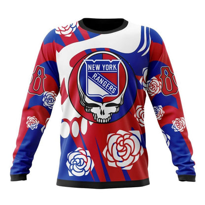 LIMITED EDITION - NEW CUSTOMIZED NHL24 NY RANGERS T-SHIRT, SWEATSHIRT, HOODIE & ZIP HOODIE