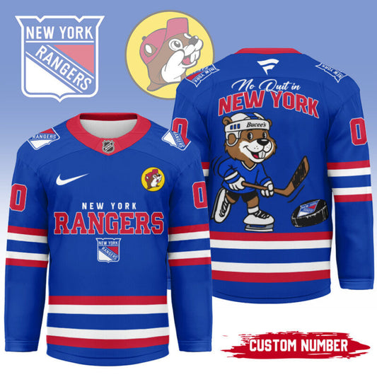LIMITED EDITION - NEW CUSTOMIZED NHL24 NY RANGERS UNISEX HOCKEY JERSEY